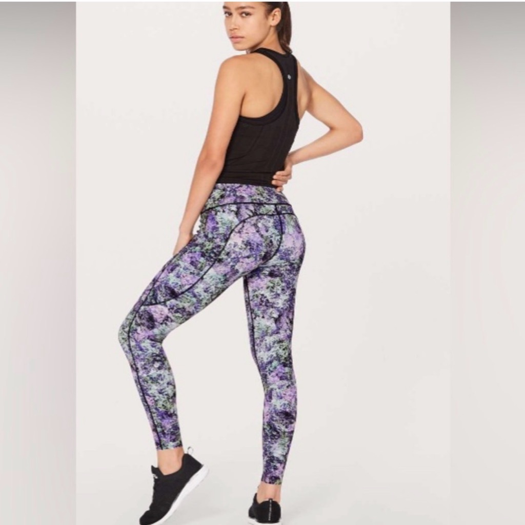 Lululemon Athletica Fast And Free 7/8 Leggings Size 6